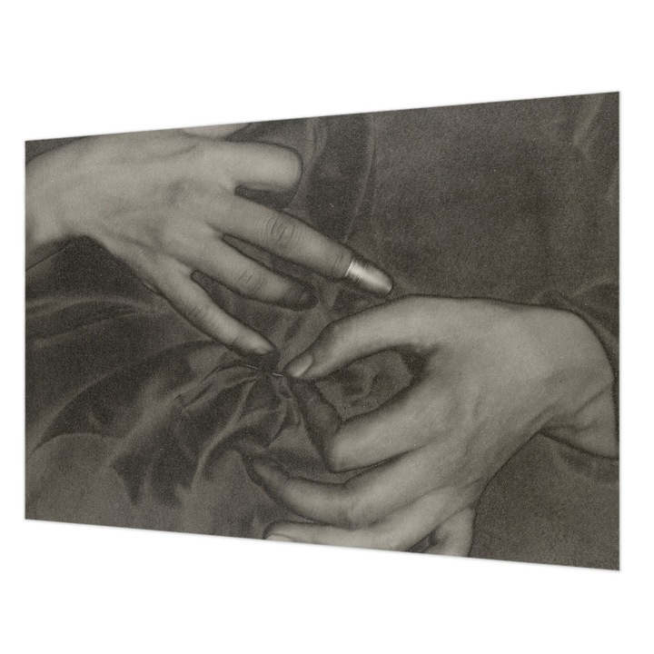 Tapéta Vlies Fali Dekoráció, Wallfluent, Kezek anyaga, Fekete, 152 x 104 cm, Nem Szőtt, Élénk Színek, 010100060030000285442