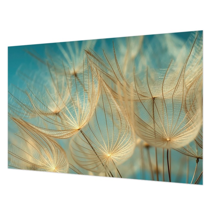 Tapéta Vlies Fali Dekoráció, Wallfluent, Éteri pitypangok, Bézs, 104 x 70 cm, Nem Szőtt, Stílusos, 010100060020000284900