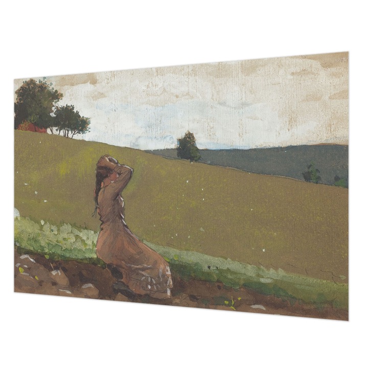 Fotótapéta Falra, Wallfluent, Egy csendes jelenet, Zöld, 152 x 104 cm, Nem Szőtt, Öko, 010100060030000285521