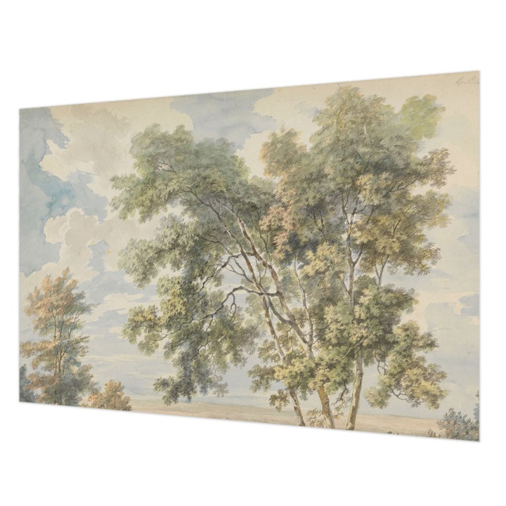 Fotótapéta Falra, Wallfluent, Romantikus természet, Zöld, 152 x 104 cm, Vlies, Fali Dekoráció, 010100060030000285528