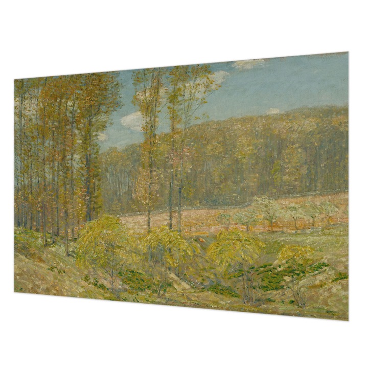 Fotótapéta Falra, Wallfluent, Erdő táj, Zöld, 152 x 104 cm, Nem Szőtt, Könnyen Felszerelhető, 010100060030000285536