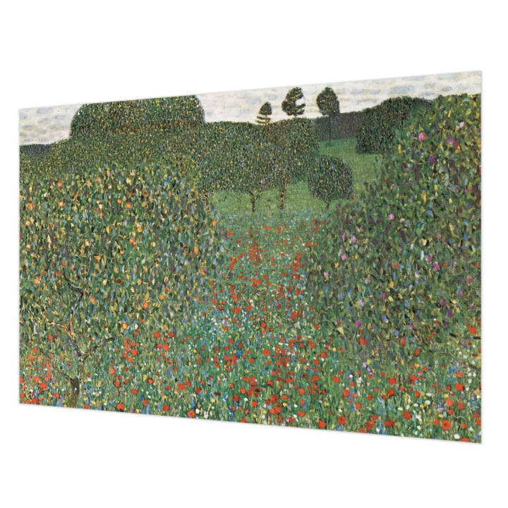 Tapéta Vlies Fali Dekoráció, Wallfluent, Virágos rét, Zöld, 152 x 104 cm, Nem Szőtt, Előszobába, Hálószobába, 010100060030000285569