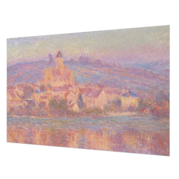 Tapéta Falra, Wallfluent, Egy bájos város, Lila, 152 x 104 cm, Nem Szőtt, Öko, 010100060030000285608