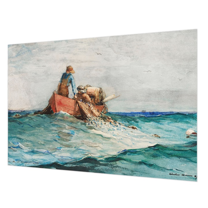 Fotótapéta Falra, Wallfluent, Tengeri expedíció, Kék, 152 x 104 cm, Nem Szőtt, Klasszikus, 010100060030000285654