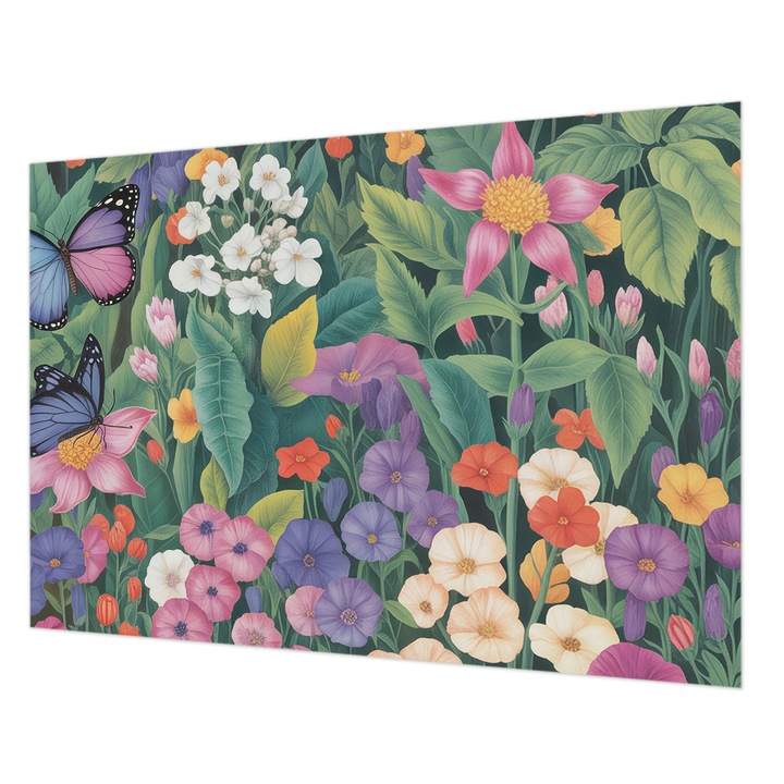 Tapéta Falra, Wallfluent, Virágrobbanás, Zöld, 208 x 146 cm, Nem Szőtt, Öko, 010100060040000284733