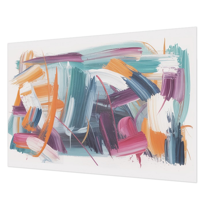 Tapéta Vlies Fali Dekoráció, Wallfluent, Energikus ütések, Szürke, 208 x 146 cm, Nem Szőtt, Öko, 010100060040000284788