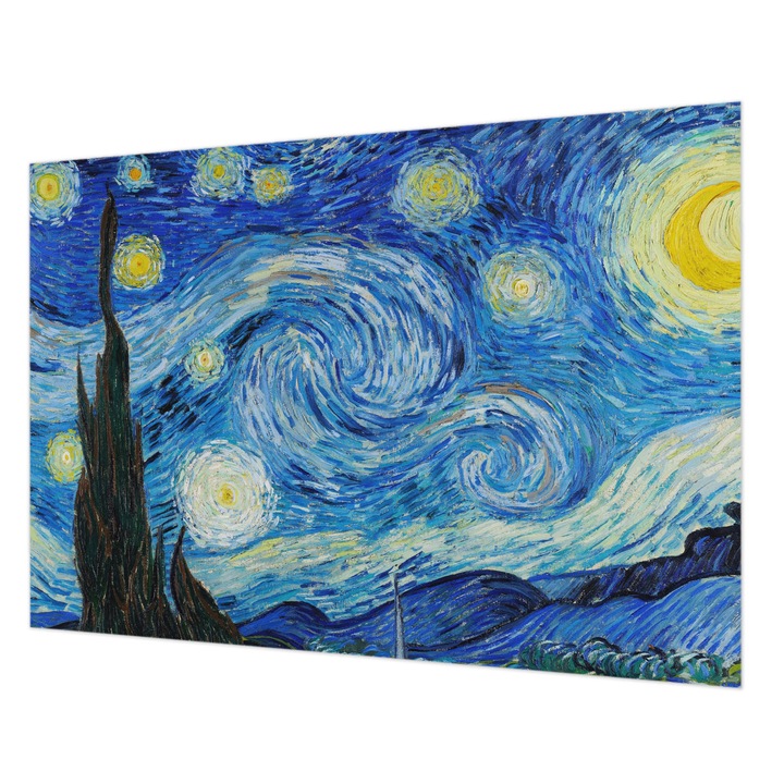 Tapéta Vlies Fali Dekoráció, Wallfluent, Éjszakai égbolt, Kék, 208 x 146 cm, Nem Szőtt, Nappaliba, Szobába, 010100060040000010621