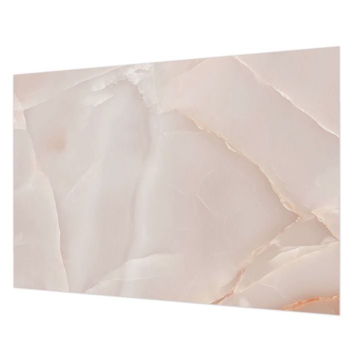 Dekor Tapéta, Wallfluent, Rózsaszín márvány, Bézs, 208 x 146 cm, Vlies, Klasszikus, 010100060040000282604