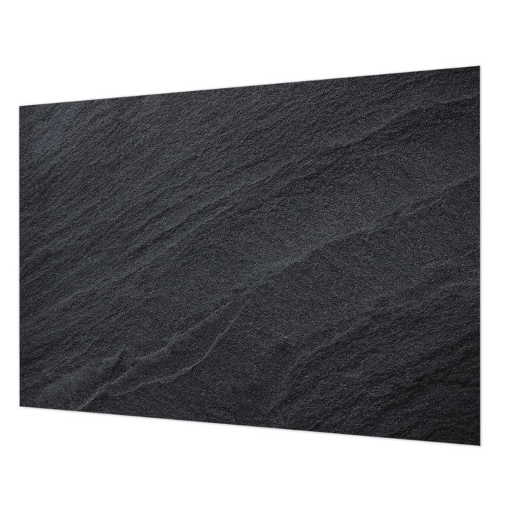 Rola Tapet Vlies De Perete, Wallfluent, Eleganta pietrei, Negru, 312 x 219 cm, Decorativ, Usor De Instalat, 010100060080000030934