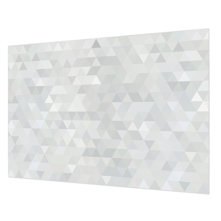 Tapéta Vlies Fali Dekoráció, Wallfluent, Szürke minta, Fehér, 208 x 146 cm, Nem Szőtt, Előszobába, Hálószobába, 010100060040000029958