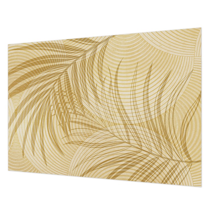 Tapéta Vlies Fali Dekoráció, Wallfluent, Trópusi elegancia, Bézs, 208 x 146 cm, Nem Szőtt, Modern Dizájn, 010100060040000284912