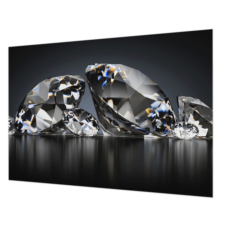 Tapéta Vlies Fali Dekoráció, Wallfluent, Kristály szépség, Fekete, 208 x 146 cm, Nem Szőtt, Élénk Színek, 010100060040000007765