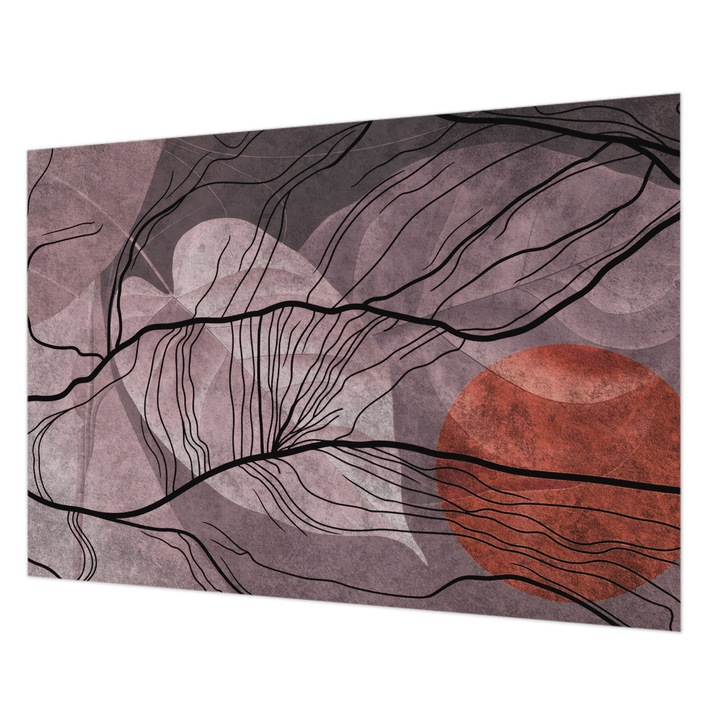 Tapéta Vlies Fali Dekoráció, Wallfluent, Energetikai absztrakció, Szürke, 208 x 146 cm, Nem Szőtt, Öko, 010100060040000284908