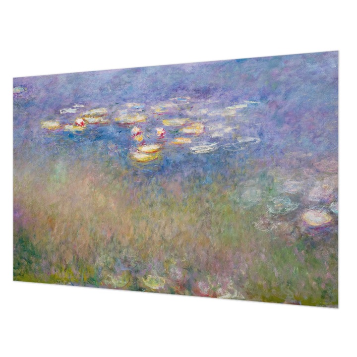 Tapéta Falra, Wallfluent, Tavirózsák, Zöld, 104 x 70 cm, Vlies, Klasszikus, 010100060020000285294