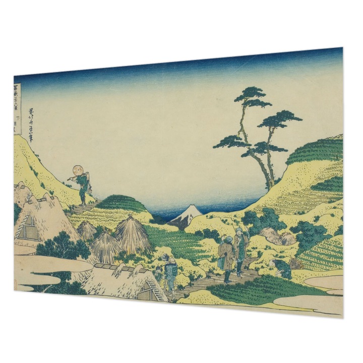 Dekor Tapéta, Wallfluent, Vidéki táj, Kék, 208 x 146 cm, Nem Szőtt, Stílusos, 010100060040000285357