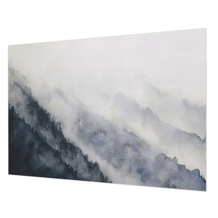 Tapet Vlies Pentru Perete, Wallfluent, Ceata de munte, Alb, 312 x 219 cm, Elegant, Pentru Uz Intern, 010100060080000011988