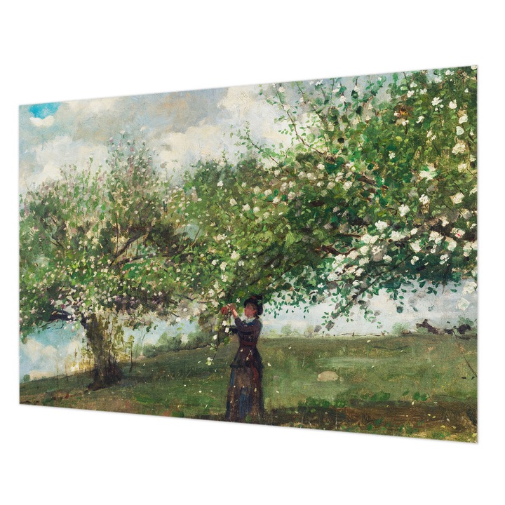 Dekor Tapéta, Wallfluent, Tavaszi jelenet, Zöld, 208 x 146 cm, Nem Szőtt, Stílusos, 010100060040000285461