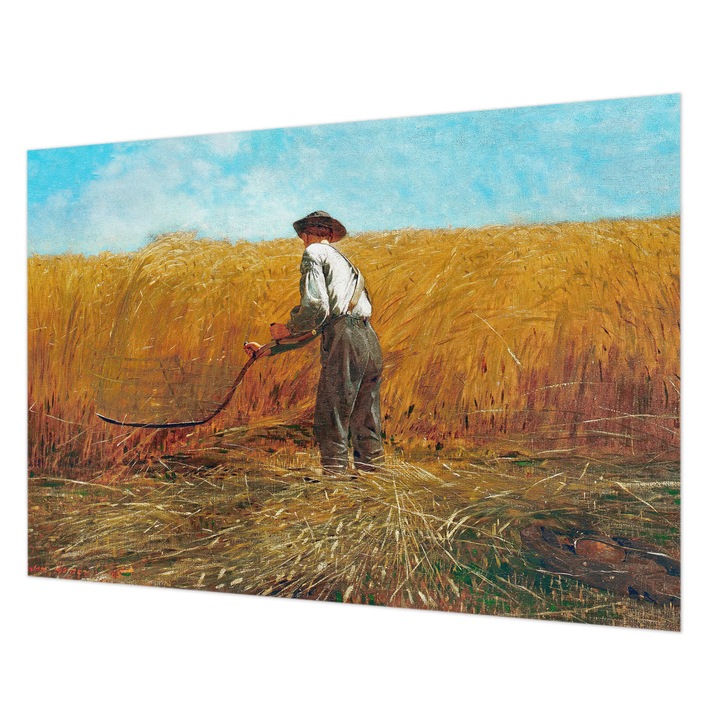 Tapéta Vlies Fali Dekoráció, Wallfluent, Aratás a napon, Sárga, 208 x 146 cm, Nem Szőtt, Előszobába, Hálószobába, 010100060040000285458