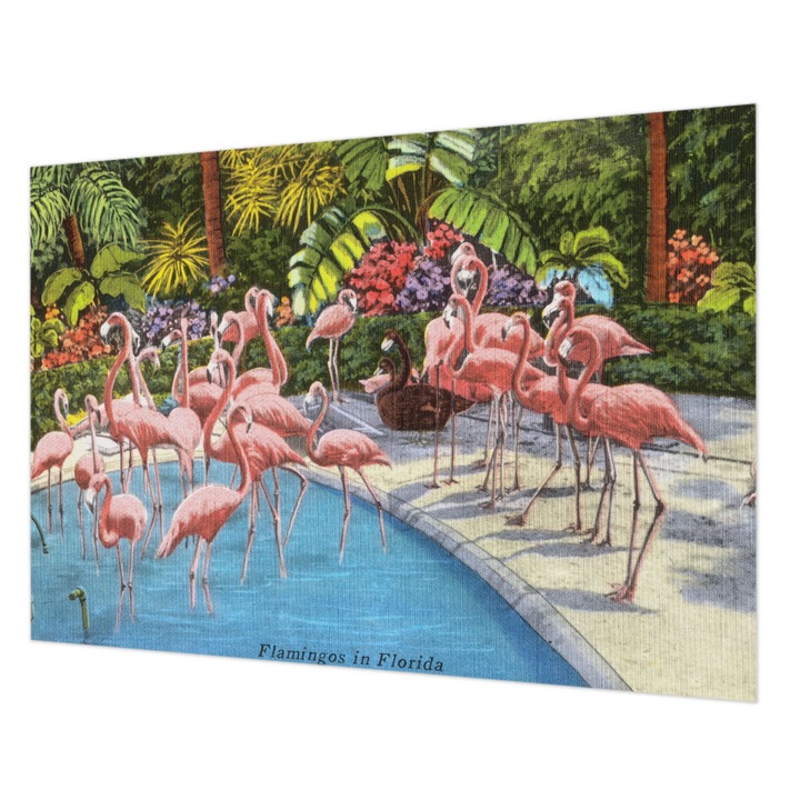 Tapéta Falra, Wallfluent, Egzotikus jelenet, Zöld, 208 x 146 cm, Vlies, Nappaliba, Szobába, 010100060040000285512