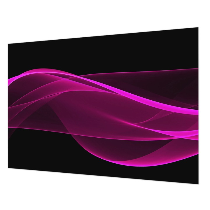 Tapéta Vlies Fali Dekoráció, Wallfluent, Rózsaszín szalagok, Fekete, 208 x 146 cm, Nem Szőtt, Élénk Színek, 010100060040000274334