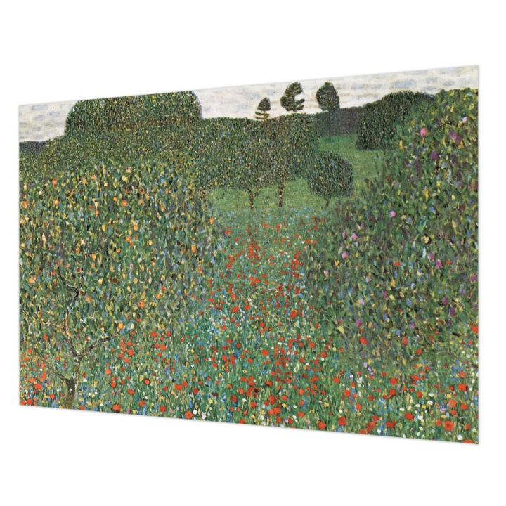 Tapéta Vlies Fali Dekoráció, Wallfluent, Virágos rét, Zöld, 208 x 146 cm, Nem Szőtt, Előszobába, Hálószobába, 010100060040000285569