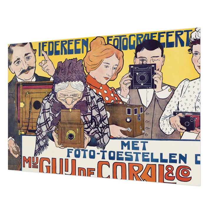 Dekor Tapéta, Wallfluent, Fotózási szenvedély, Fehér, 208 x 146 cm, Nem Szőtt, Klasszikus, 010100060040000285590