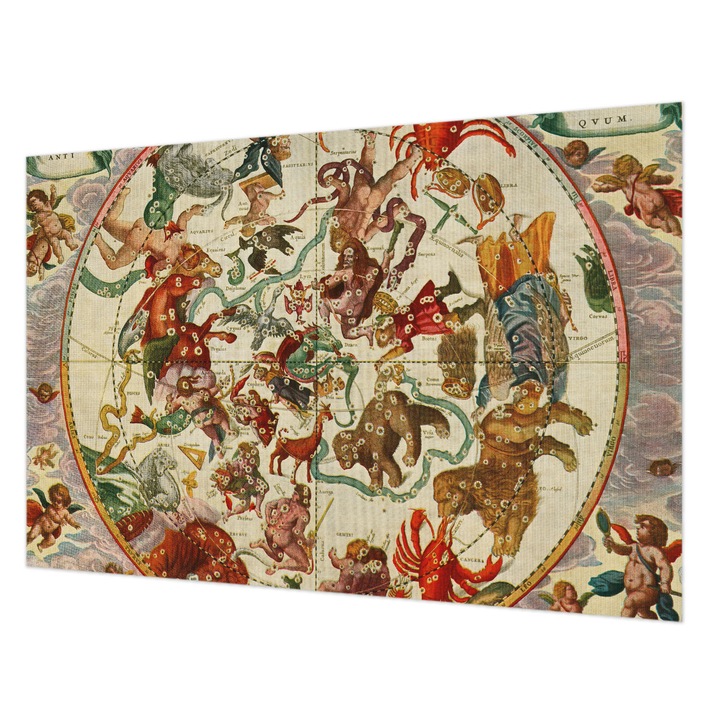 Fotótapéta Falra, Wallfluent, Csillagkompozíciók, Bézs, 104 x 70 cm, Nem Szőtt, Dekoráció, 010100060020000285431