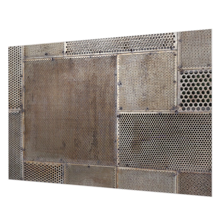 Dekor Tapéta, Wallfluent, Fémes minták, Szürke, 208 x 146 cm, Nem Szőtt, Élénk Színek, 010100060040000030919