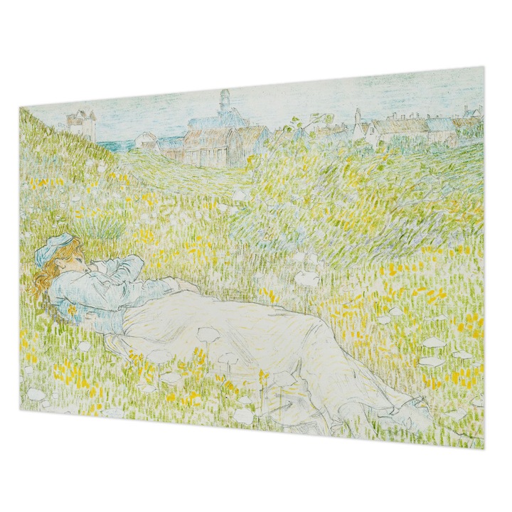 Tapéta Vlies Fali Dekoráció, Wallfluent, Tavaszi kikapcsolódás, Zöld, 208 x 146 cm, Nem Szőtt, Modern Dizájn, 010100060040000285602