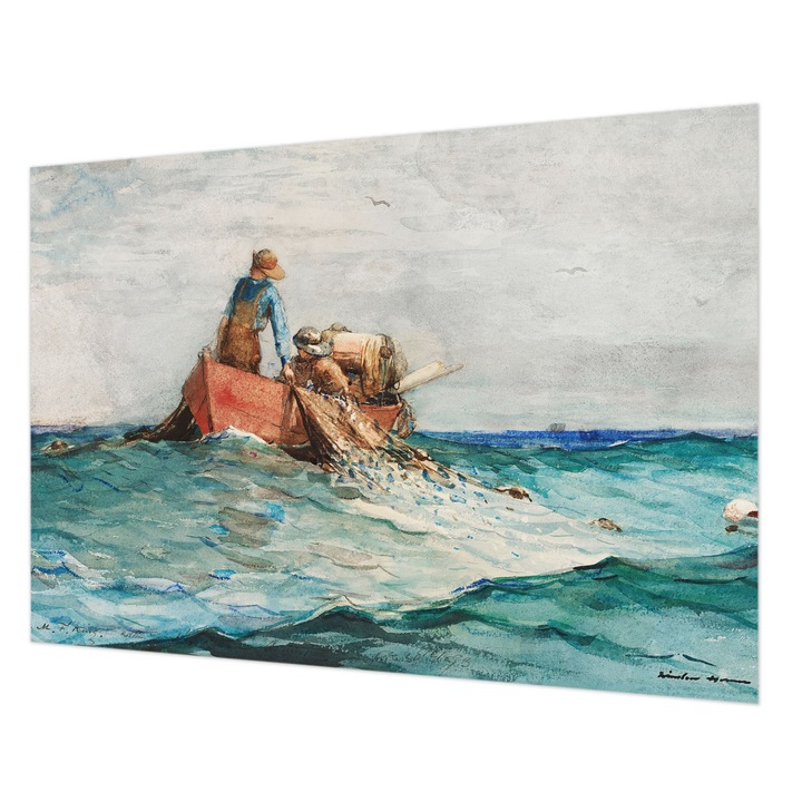 Fotótapéta De Perete, Wallfluent, Expeditie maritima, Albastru, 312 x 219 cm, Elegant, Pentru Birou, 010100060080000285654