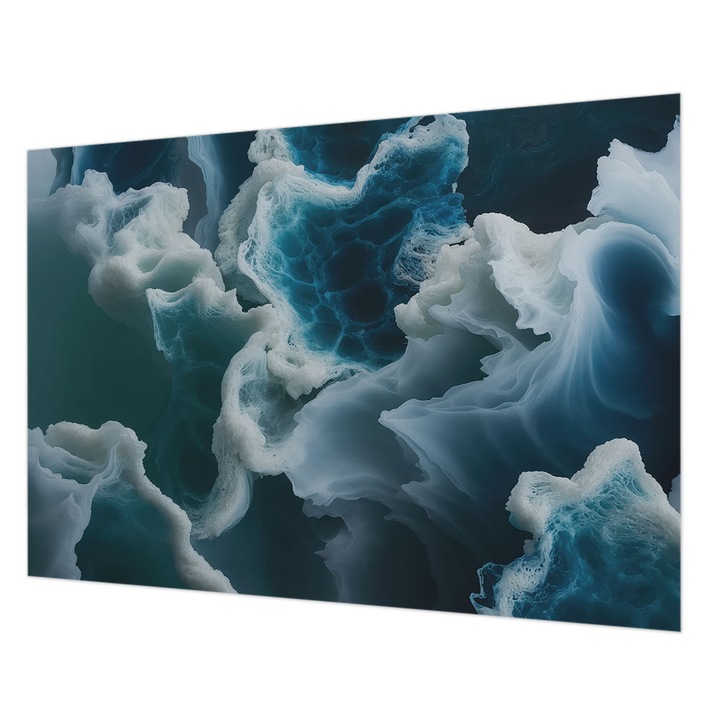 Fotótapéta Falra, Wallfluent, Tengeri hullámok, Kék, 208 x 146 cm, Vlies, Modern Dizájn, 010100060040000285021