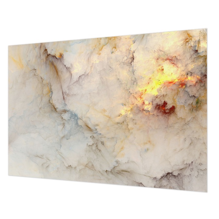 Modern Tapétatekercs De Perete, Wallfluent, Peisaj colorat, Alb, 312 x 219 cm, Elegant, Adeziv Puternic, 010100060080000077394