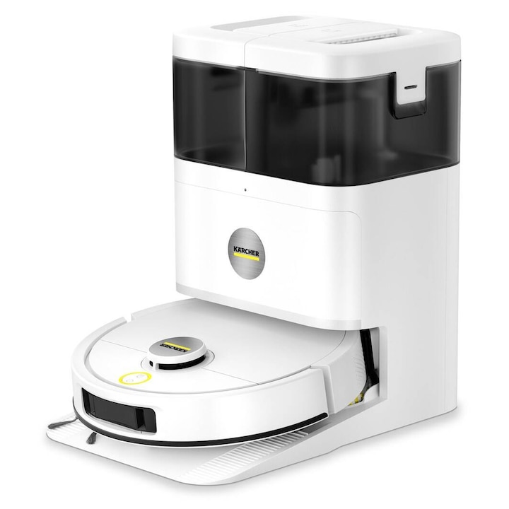 Робот прахосмукачка Karcher RVM 4 Comfort 15000Pa, LiDAR навигация, Бял