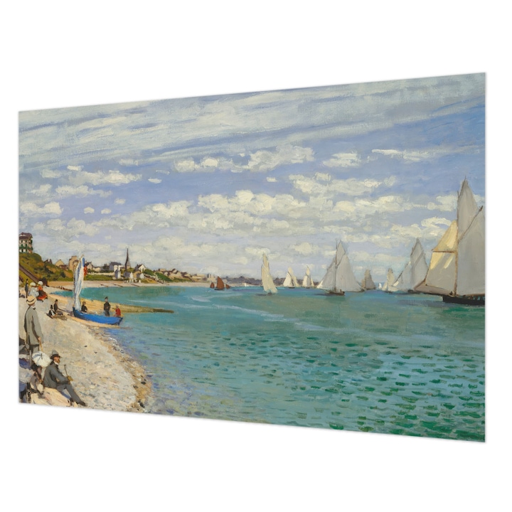 Dekor Tapéta, Wallfluent, Tengerparti táj, Kék, 104 x 70 cm, Nem Szőtt, Klasszikus, 010100060020000285479