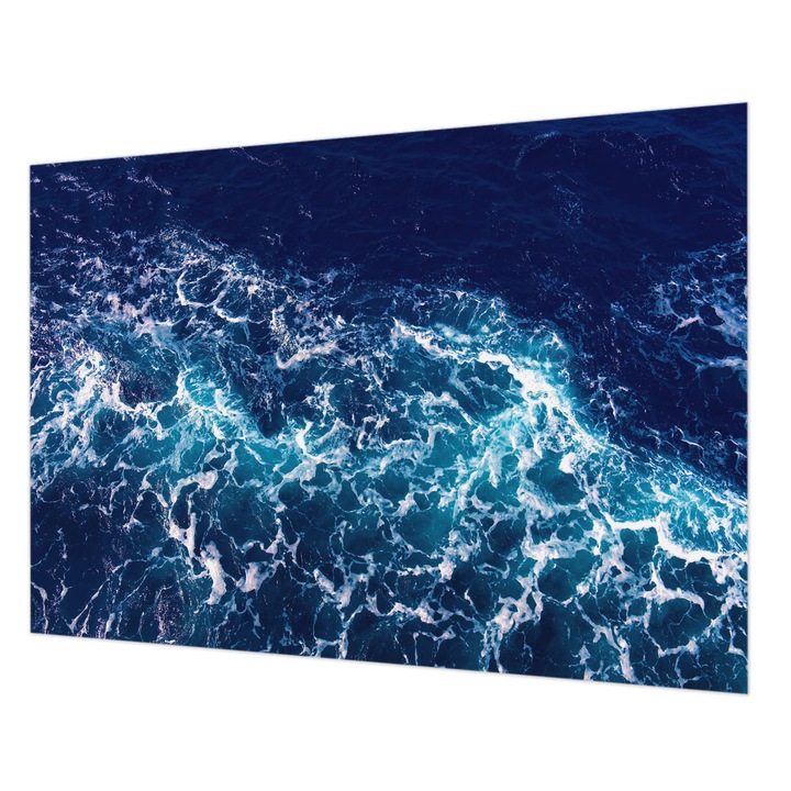 Tapéta Falra, Wallfluent, Tengeri hullámok, Tengerészkék, 208 x 146 cm, Vlies, Öko, 010100060040000282624