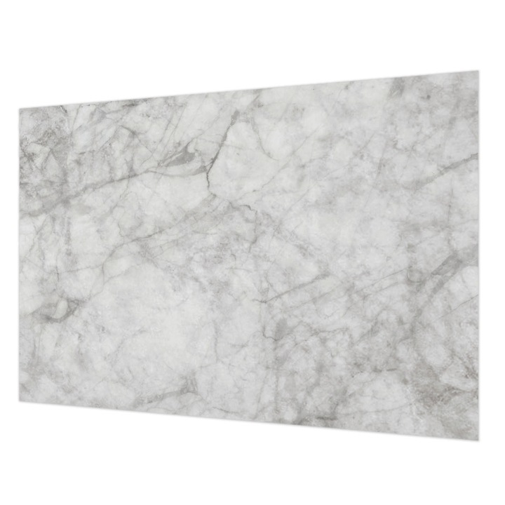 Tapéta Vlies Fali Dekoráció, Wallfluent, Márvány elegancia, Fehér, 152 x 104 cm, Nem Szőtt, Élénk Színek, 010100060030000019879