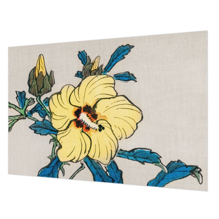 Fotótapéta Falra, Wallfluent, Sárga virág, Sárga, 152 x 104 cm, Nem Szőtt, Klasszikus, 010100060030000017946