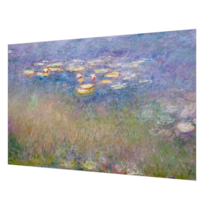 Tapéta Falra, Wallfluent, Tavirózsák, Zöld, 152 x 104 cm, Vlies, Klasszikus, 010100060030000285294