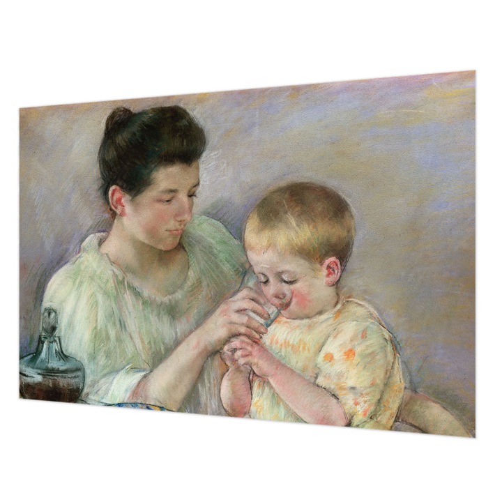 Dekor Tapéta, Wallfluent, Szülői gondoskodás, Krémszín, 152 x 104 cm, Vlies, Stílusos, 010100060030000285570