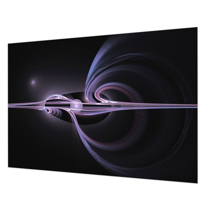 Tapéta Vlies Fali Dekoráció, Wallfluent, Kozmikus absztrakció, Fekete, 208 x 146 cm, Nem Szőtt, Öko, 010100060040000273939