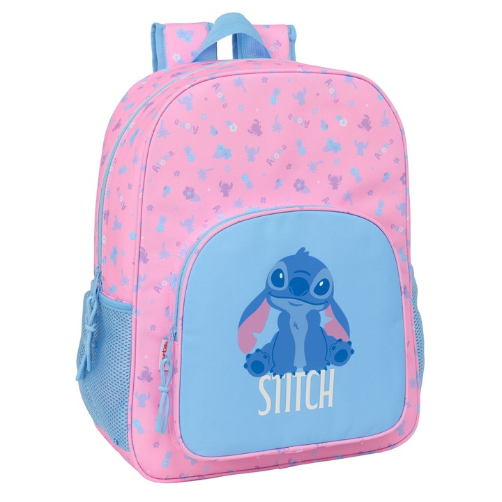 Ghiozdan Lilo & Stitch Bright Roz 33 x 42 x 14 cm