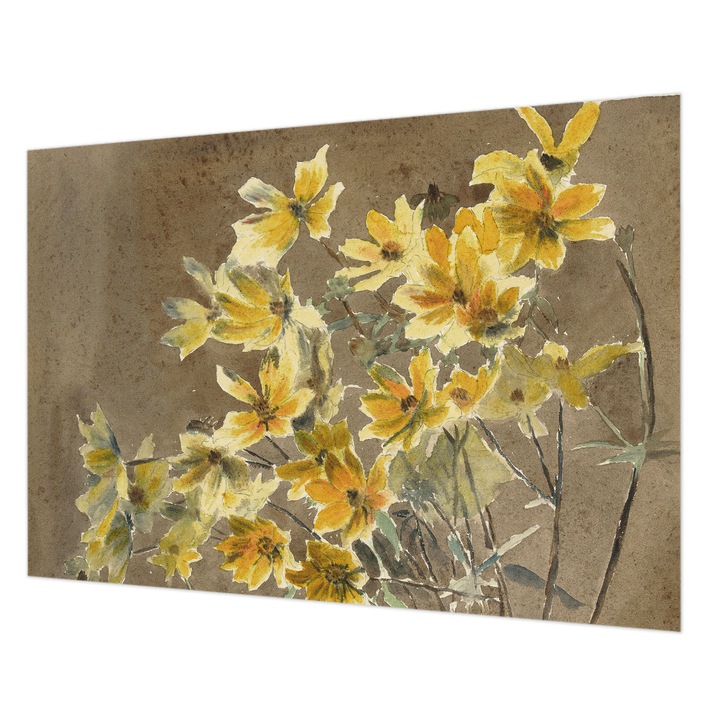 Dekor Tapéta, Wallfluent, Napos csokor, Barna, 208 x 146 cm, Nem Szőtt, Modern Dizájn, 010100060040000285581