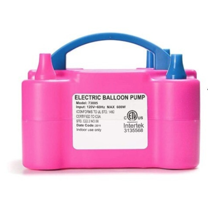 Elektromos pumpa léggömbök és felfújható tárgyak felfújásához