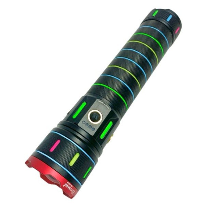 Тактически фенер YEMAO YM G634, 2500LM, мощност 30W