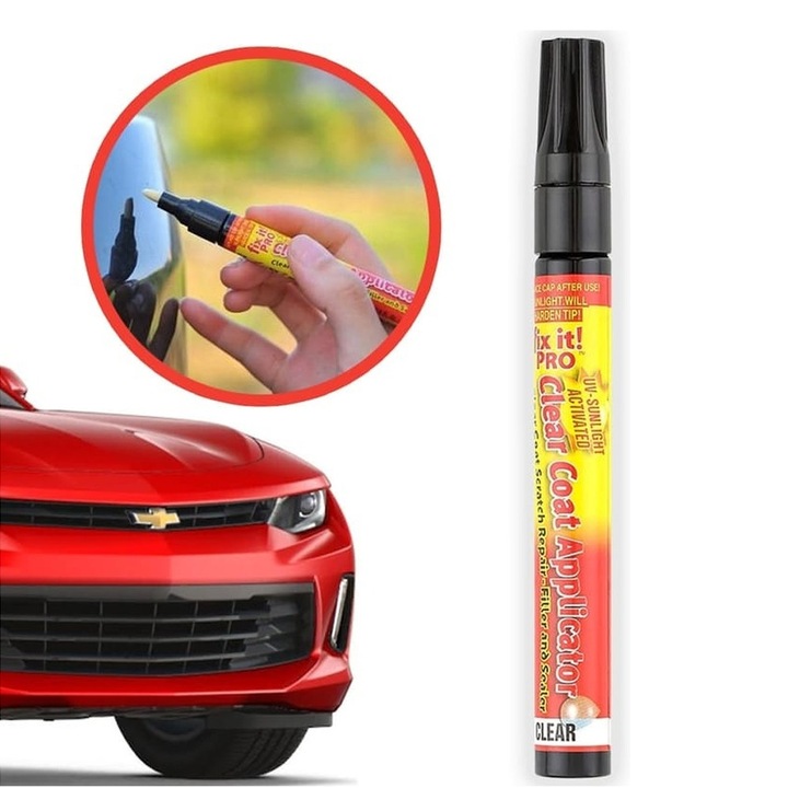 Creion Corector pentru Zgarieturi pe Lacul Auto, Eliminare Rapida, Simplu de Folosit, Pastreaza Aspectul Ingrijit