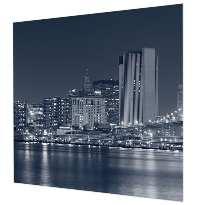 Modern Tapétatekercs De Perete, Wallfluent, Orasul noptii, Multicolor, 250 x 250 cm, Art Deco, Pentru Dormitor, Bucatarie, 010100060060000000857