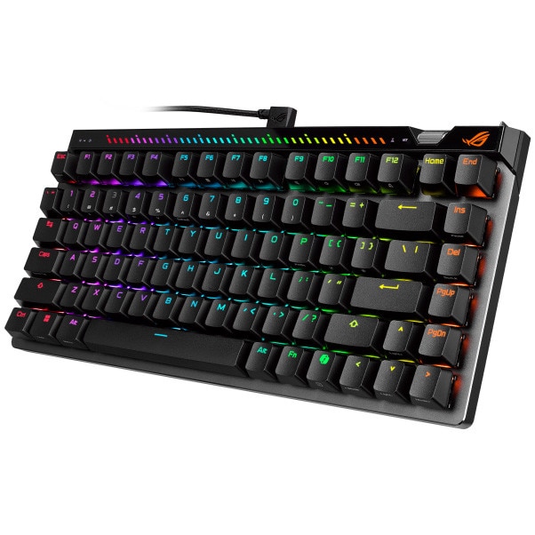 Tastatura Gaming cu Fir ASUS ROG ROG FALCHION ACE 75HE, ROG Hall