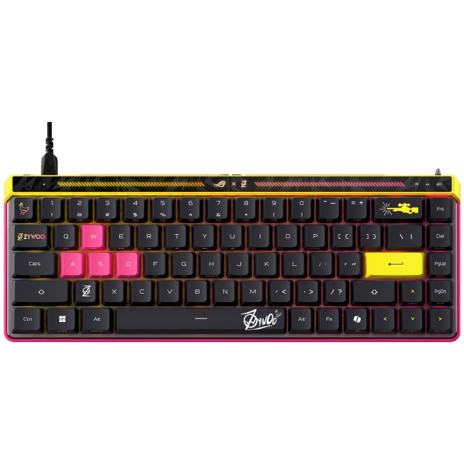 Tastatura Gaming cu Fir ASUS ROG FALCHION ACE HFX Editie Limitata