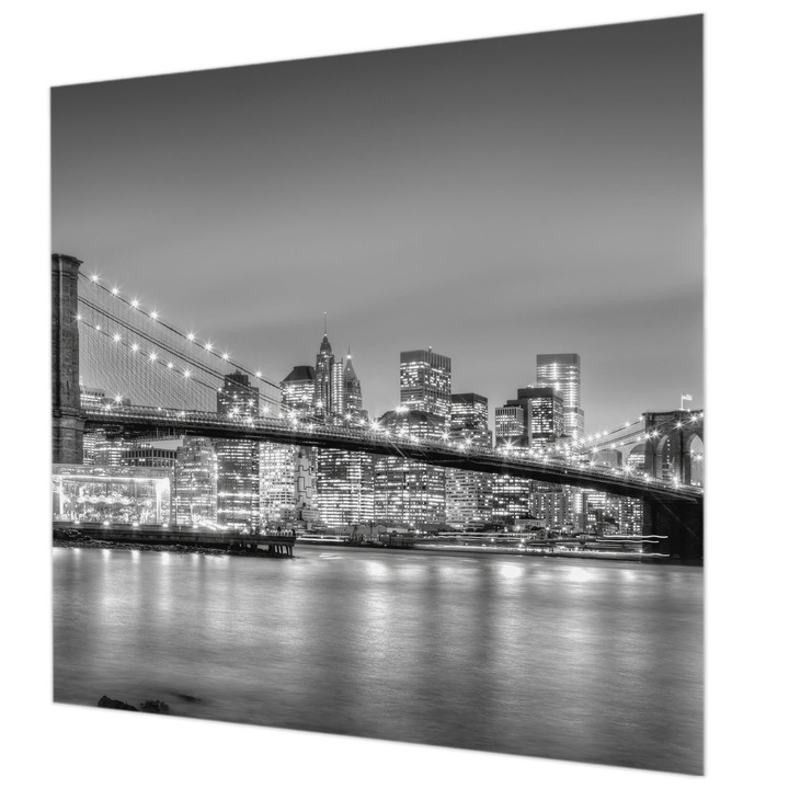 Fali Fotótapéta, Wallfluent, Podul Metropolei, Multicolor, 250 x 250 cm, Elegant, Pentru Birou, 010100060060000008340