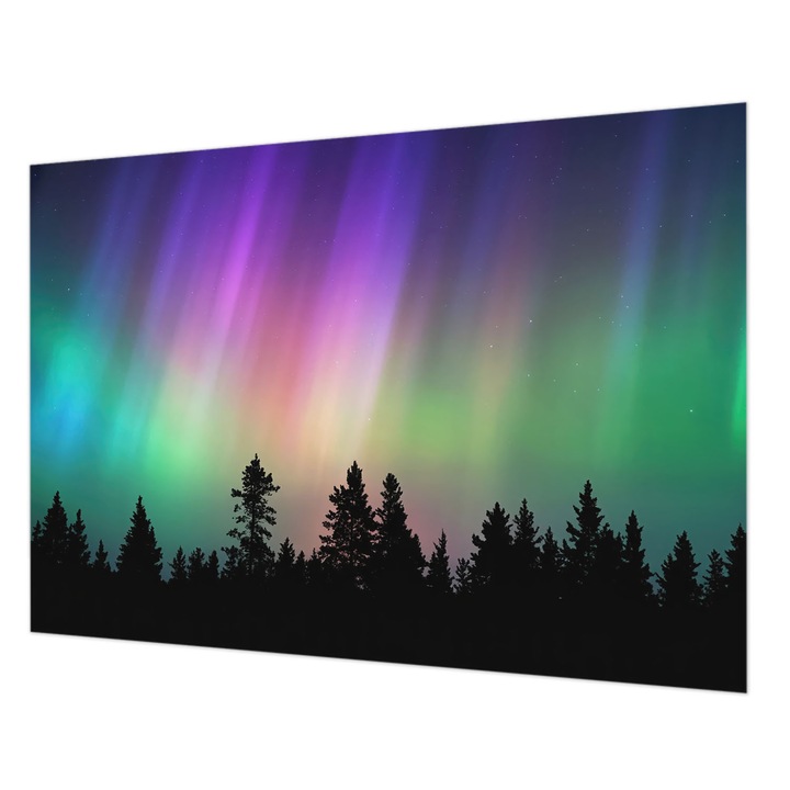 Rola Tapet Vlies De Perete, Wallfluent, Cer magic, Albastru, 208 x 146 cm, Art Deco, Pentru Living, Hol, 010100060040000284702